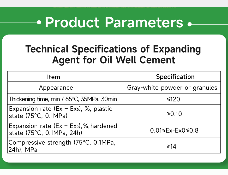 Expanding Agent for Oil Well Cement(pic6)